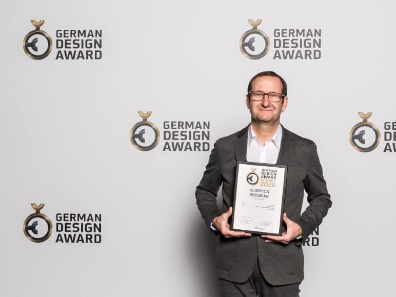 Nous commémorons le premier anniversaire du gagnant du prix German Design Award 2020